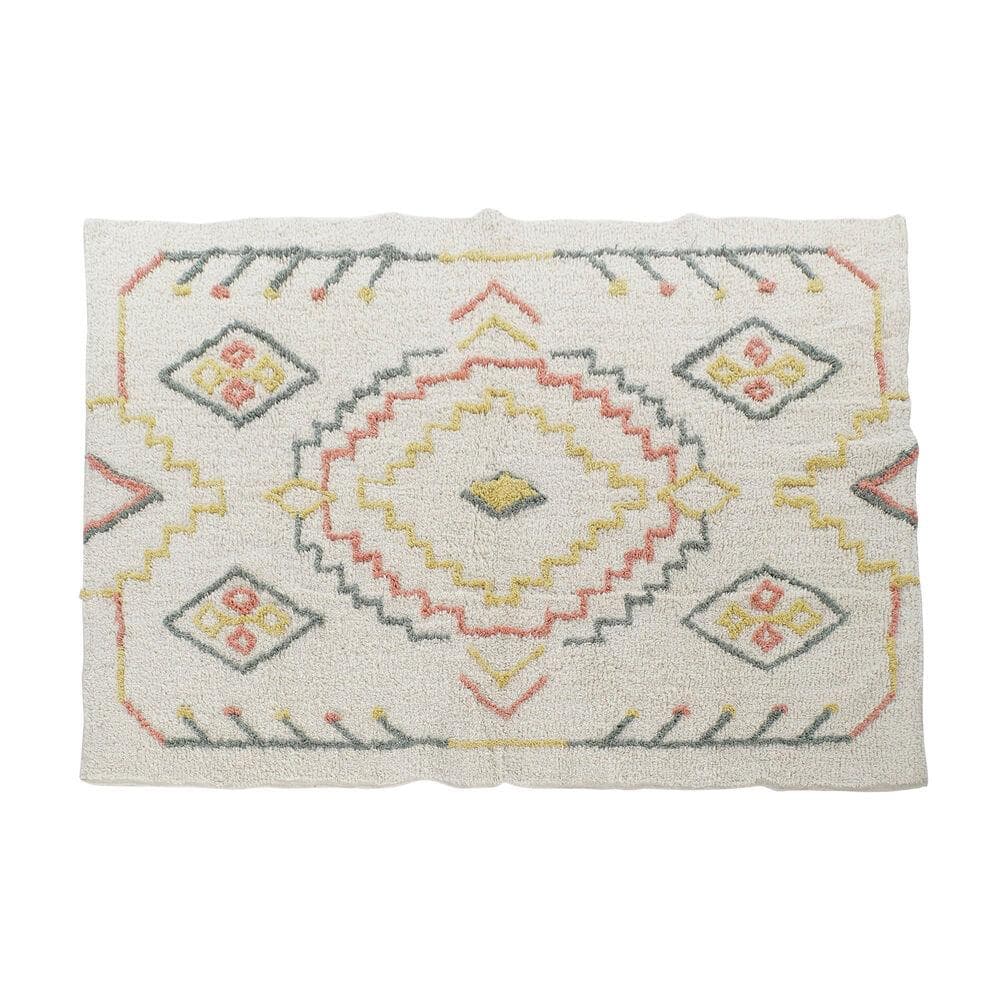 Matta DKD Home Decor Bomull Boho (135 x 185 x 1 cm)