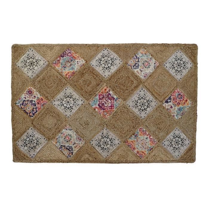 DKD Home Decor Jute Boho Matta (160 x 230 x 0,5 cm)