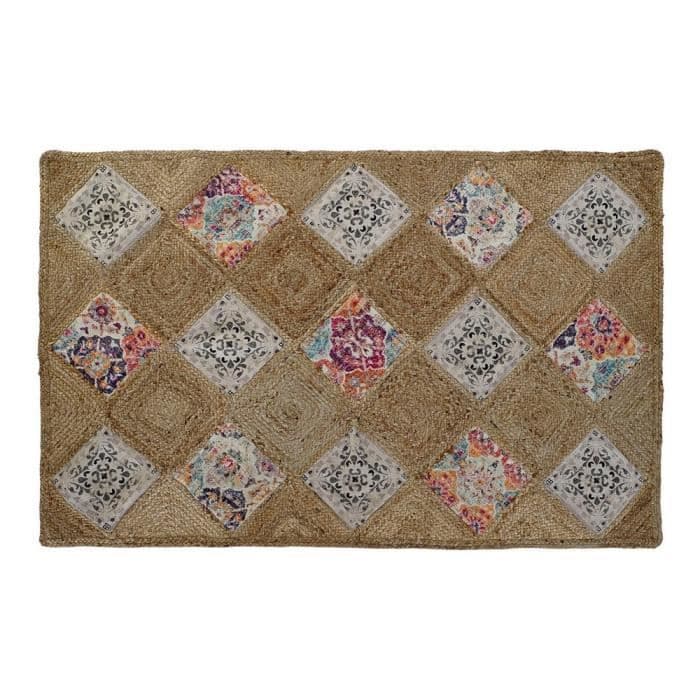 DKD Home Decor Jute Boho Matta (120 x 180 x 0,5 cm)