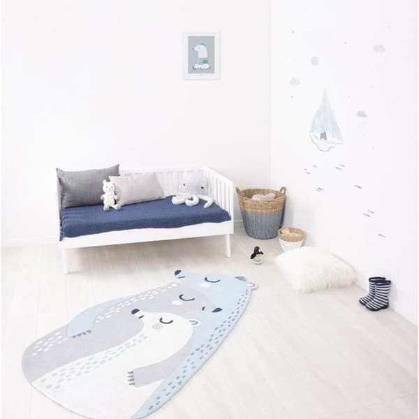 Lilipinso matta 100 % bomull De 3 björnarna 90 x 170 cm