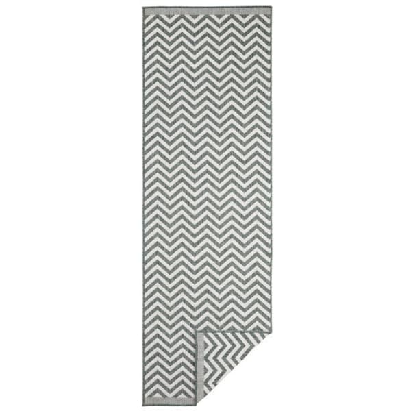 Modern och geometrisk matta Twin Supreme - Grön - 80x250 - Modern - Syntet - 80 cm