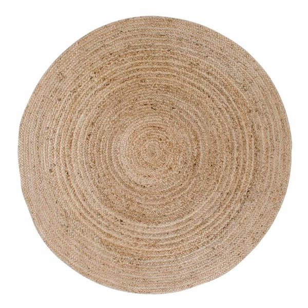 Rund matta 180 cm i naturjute - JUTA