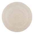 Miniatyrbild 1 av 2: Rund matta 180 cm beige - CODDY