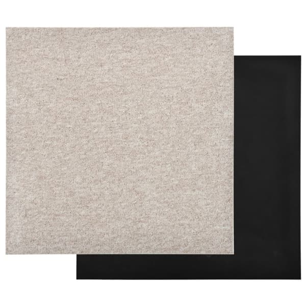 tæppefliser 20 stk. 5 m² 50x50 cm lys beige