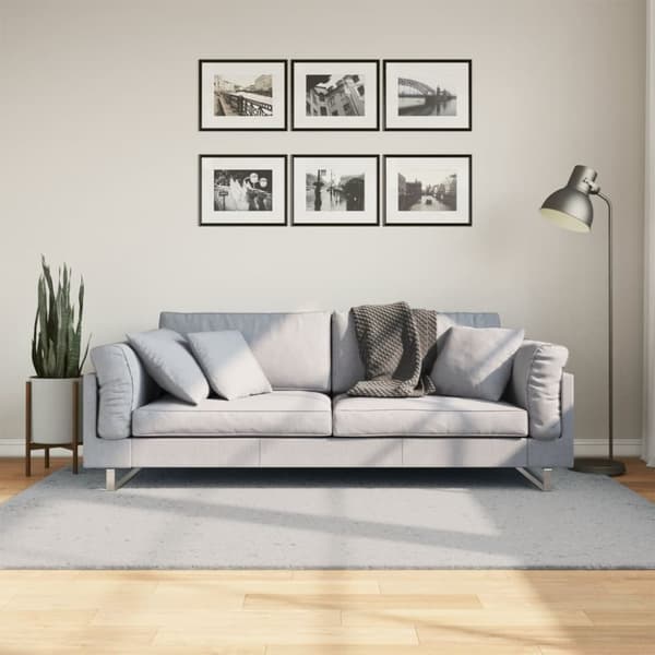 Matto HUARTE lyhytnukkainen ja pestävä harmaa 140x200 cm