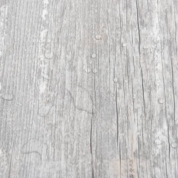 Självhäftande golvplankor 20 st PVC 1,86 m² grå