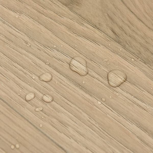 Självhäftande golvplankor 20 st PVC 1,86 m² bruna ränder
