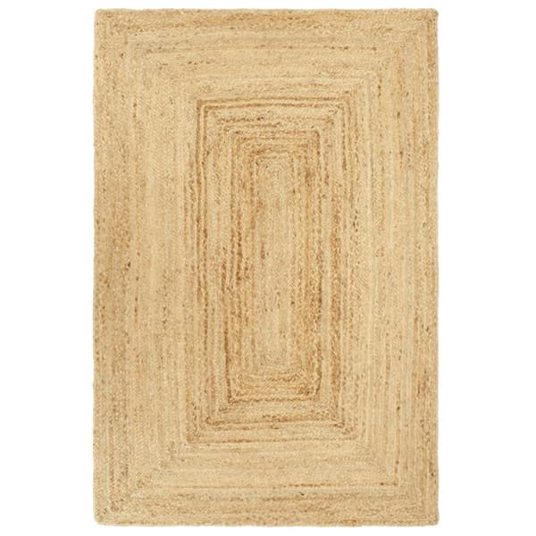 håndlavet gulvtæppe 200x300 cm jute