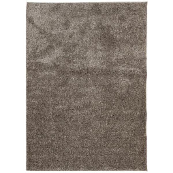 Matto ISTAN korkeanukkainen kiiltävä harmaa 200x280 cm