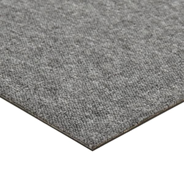 Textilplattor 20 st 5 m² 50x50 cm grå