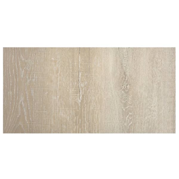 Självhäftande golvplankor 55 st PVC 5,11 m² beige