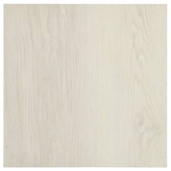 selvklæbende gulvbrædder 20 stk. 1,86 m² PVC beige