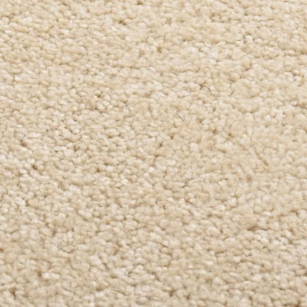 gulvtæppe 160x230 cm kort luv beige