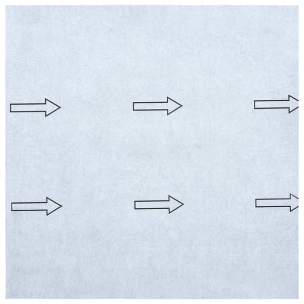 Självhäftande golvplankor 55 st PVC 5,11 m² grå ränder