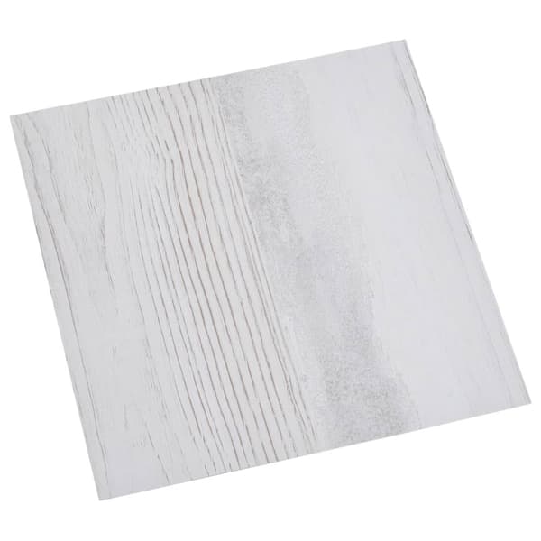 Självhäftande golvplankor 20 st PVC 1,86 m² ljusgrå