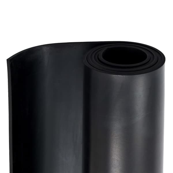 skridsikker gulvmåtte 1,2x2 m 6 mm gummi glat