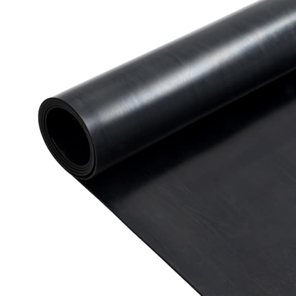 skridsikker gulvmåtte 1,2x2 m 2 mm gummi glat