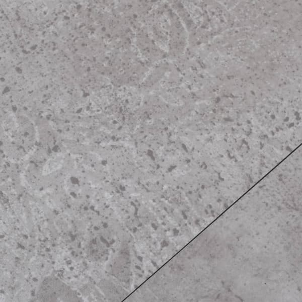PVC-golvbrädor 5,02 m² 2 mm självhäftande jordgrå