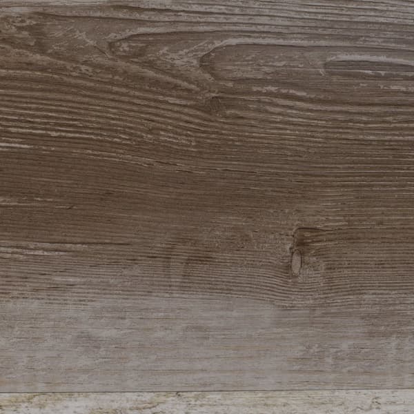 PVC-golvbrädor 5,02 m² självhäftande 2 mm kalkfärgat trä