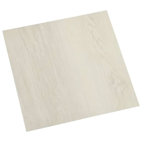 Itsekiinnittyvä lattialankku 55 kpl PVC 5,11 m² beige