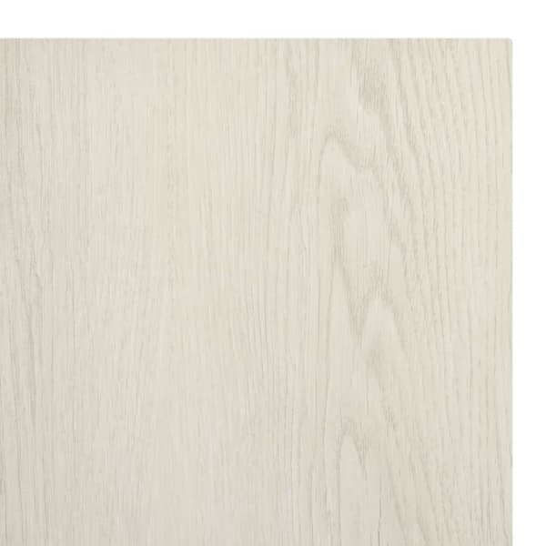 Itsekiinnittyvä lattialankku 55 kpl PVC 5,11 m² beige