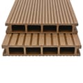Pikkukuva 2 / 10: WPC ihåliga golvplattor med tillbehör 10 m² 2,2 m teak