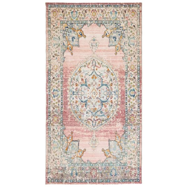 gulvtæppe ARBIZU 80x150 cm vintagedesign
