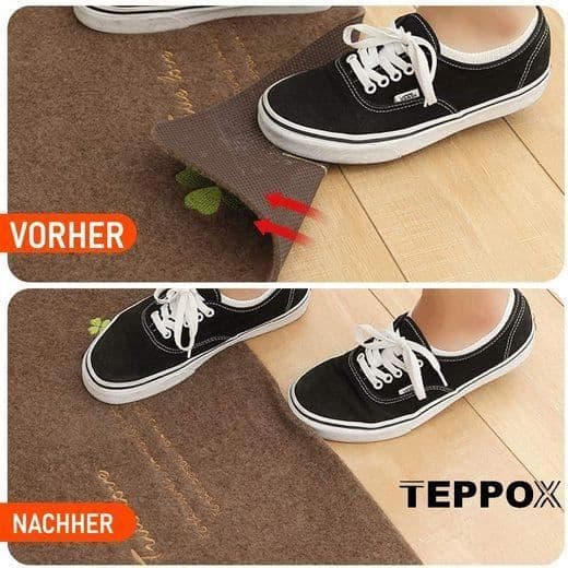 Anti-halk mattunderlag »TEPPOX matta glider halkskydd mattgripare anti-halk matta mattstopp mattstopp