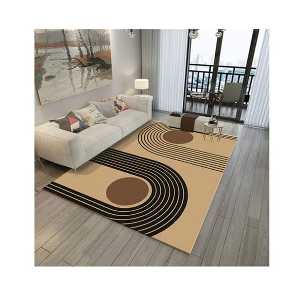 SEVENTIES Taupe matta, Storlek: 160x230