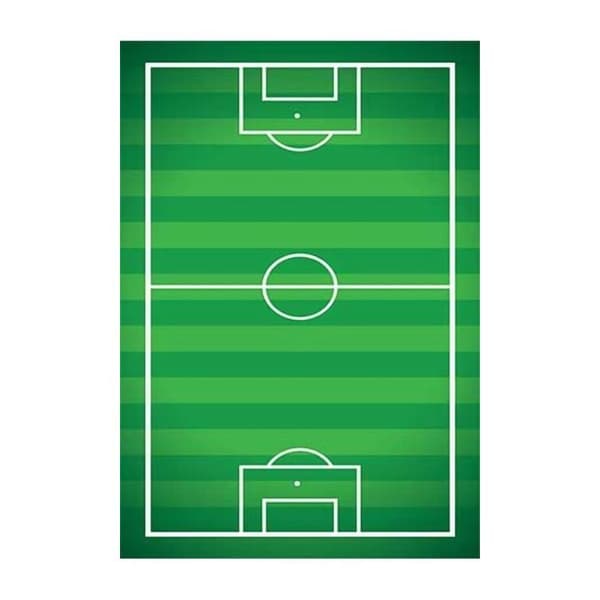 Grön FOTBOLLsmatta, Storlek: 120x160