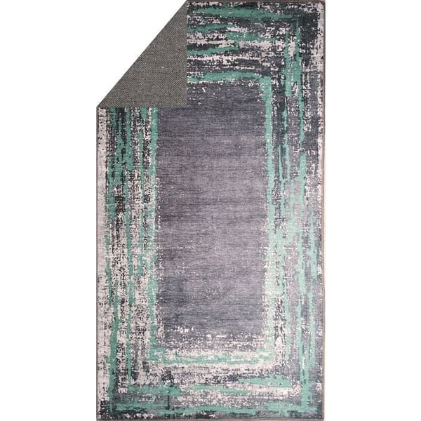 RING Matta Svart/Grön Mått - 160x230