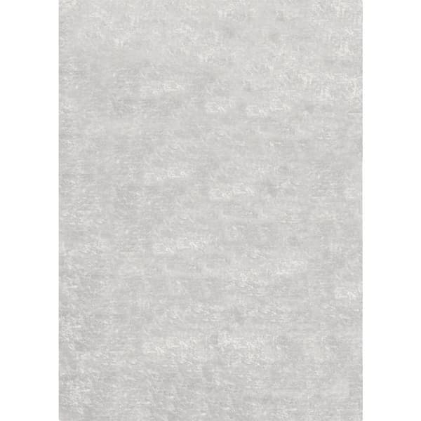 Matta - Pastell - Enfärgad Grå - 160x230cm - Halkfri - Maskintvättbar