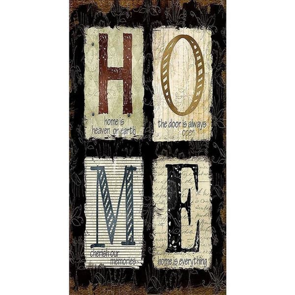 HOME Brun matta, Storlek: 60x90