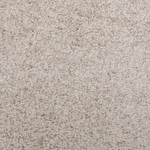 shaggy gulvtæppe PAMPLONA 60x110 cm høj luv beige