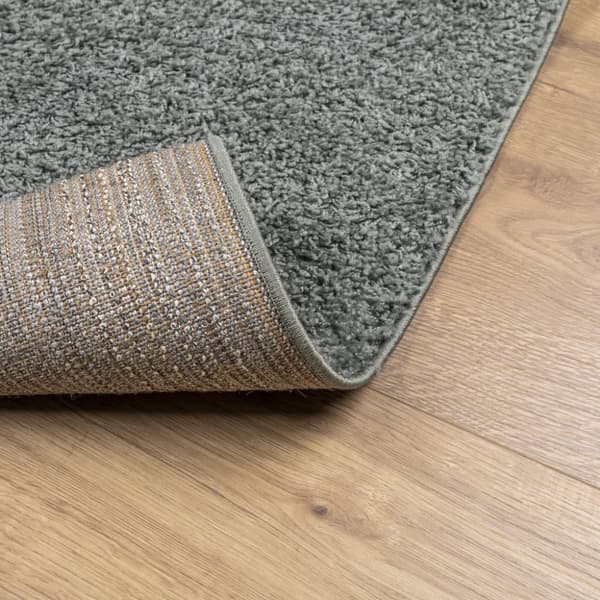 Ryamatta PAMPLONA lång lugg modern grön 80x150 cm