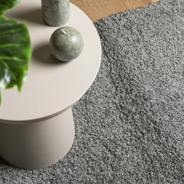 Ryamatta PAMPLONA lång lugg modern grön 80x150 cm