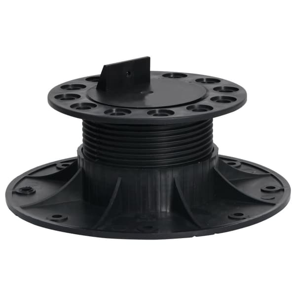 Justerbara fötter för altangolv 10 st 60-88 mm