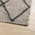 Pikkukuva 4 / 10: Pörrömatto PAMPLONA korkeanukka moderni beige/antras 120x170 cm