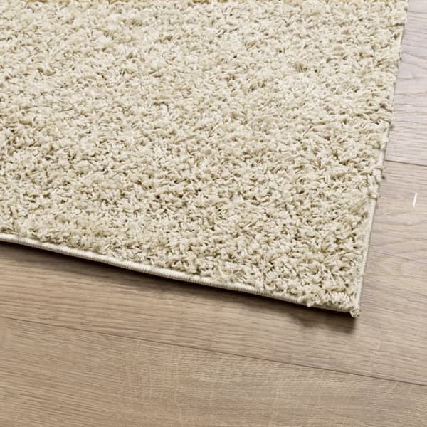 Ryamatta PAMPLONA lång lugg modern guld 80x150 cm