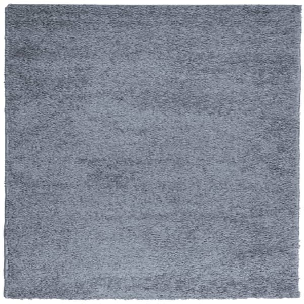 Ryamatta PAMPLONA lång lugg modern blå 200x200 cm