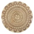 Miniatyrbild 1 av 4: Rund vegetabilisk jutematta "Shine" diameter 115 cm Atmosphera