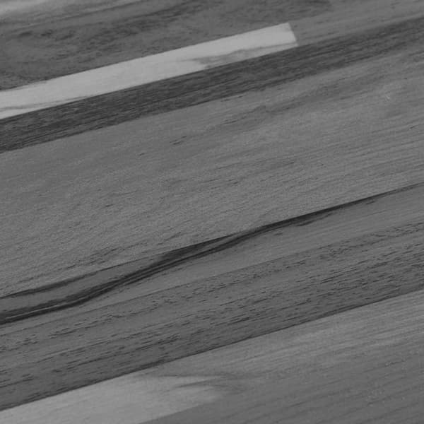 vidaXL PVC-golvbrädor 5,02 m² självhäftande 2 mm grårandig -  Golvbeläggning