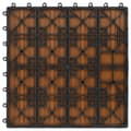 Pikkukuva 7 / 7: vidaXL Lattialaatat 11 kpl WPC 30x30 cm 1 m² tiikin värinen -  Lattiat & matot