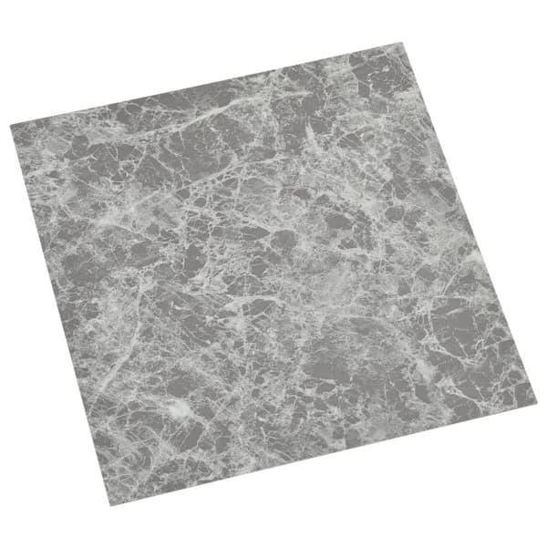 vidaXL Självhäftande golvplankor 20 st PVC 1,86 m² betonggrå -  Golvbeläggning