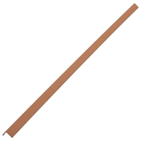 vidaXL Terassin reunuslauta WPC 170 cm vaaleanruskea -  Lattiat & matot