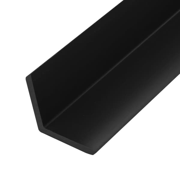 vidaXL Terassin reunuslauta WPC 170 cm musta - Lattiat & matot