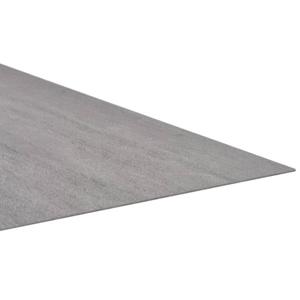 vidaXL Självhäftande PVC-golvplankor 5,11 m² grå strimmor -  Golvbeläggning