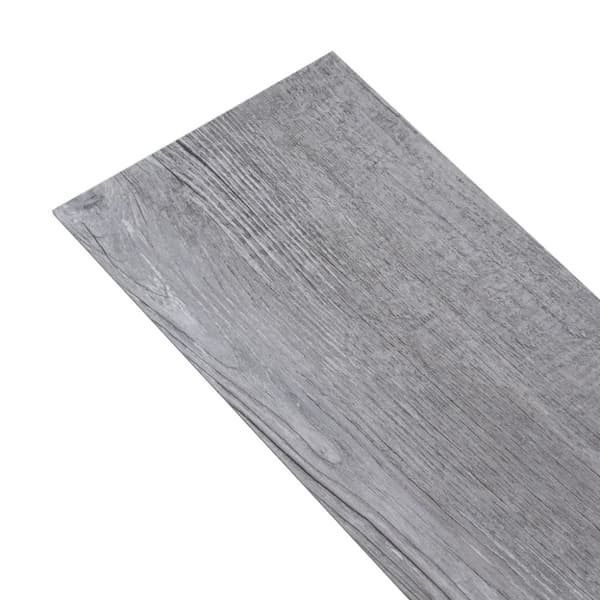 vidaXL selvklæbende gulvbrædder 5,02 m² 2 PVC mat trægrå - Gulve