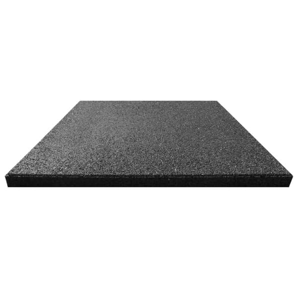 vidaXL Kaatumissuojalevyt 24 kpl kumi 50x50x3 cm musta - Lattiat & matot