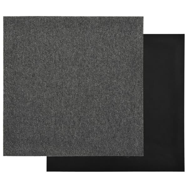 vidaXL tæppefliser 20 stk. 5 m² 50x50 cm antracitgrå -  Gulve